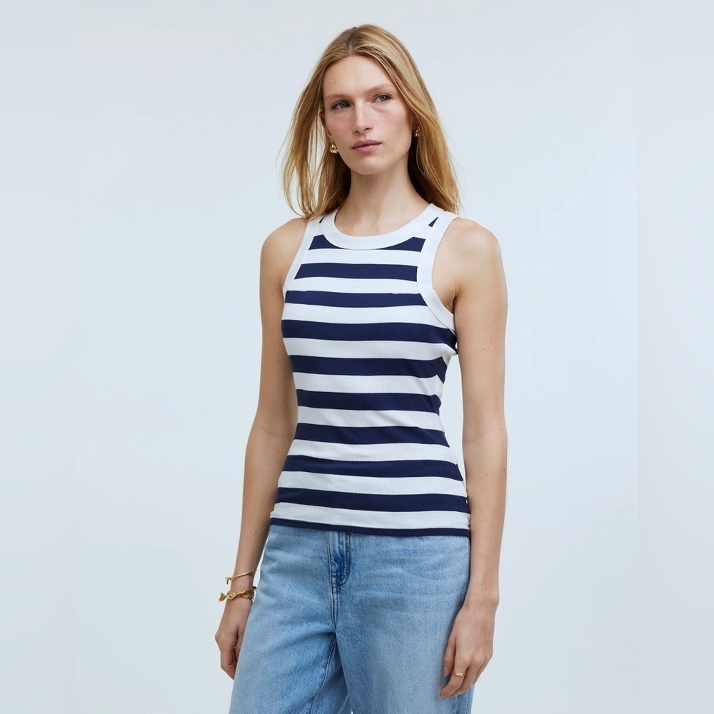 Madewell Supima® Rib Cutaway Tank small